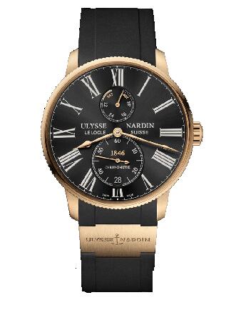 Review Best Ulysse Nardin Marine Chronometer 42 mm 1182-310-3/42 watches sale